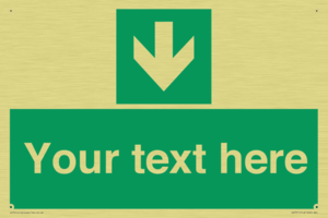 Custom Safe Condition Down arrow